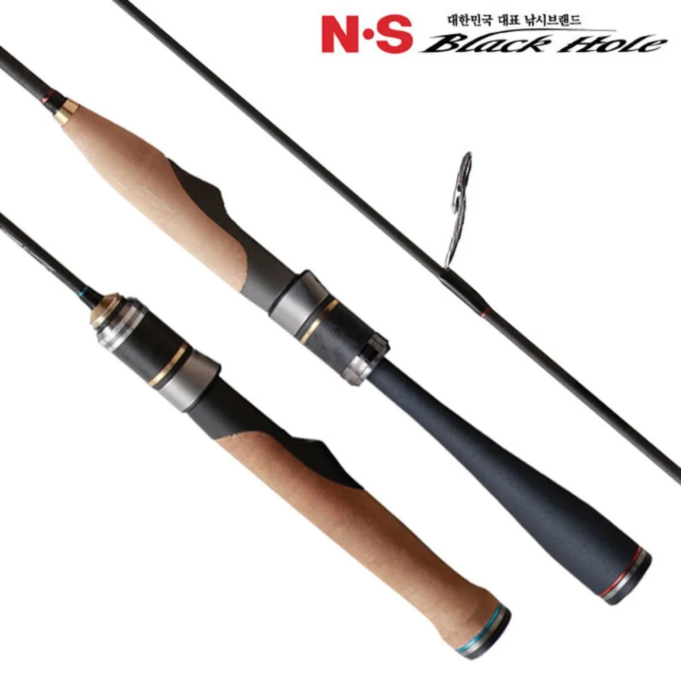 NS블랙홀 타이픈S 쏘가리낚시대 꺽지 계류루어로드 S-482UL-ST, 1.42m