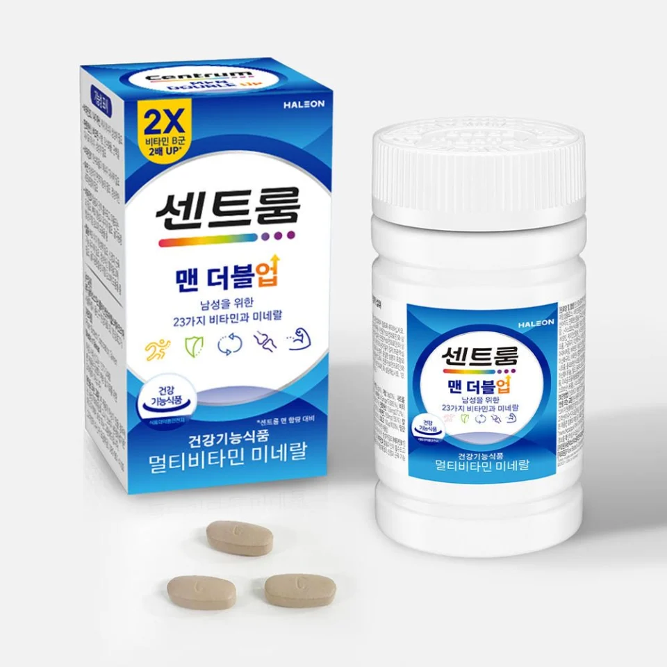 센트룸 맨 더블업 60정, 1개