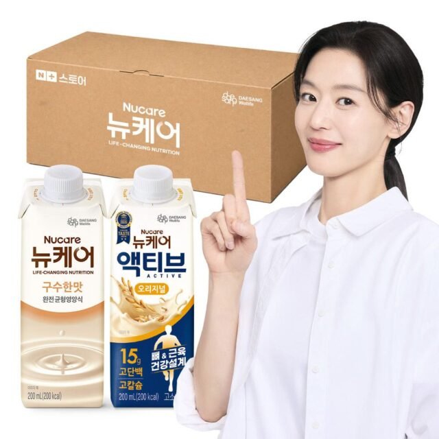 뉴케어 구수한맛 완전균형영양식 + 뉴케어 액티브 200ml, 18개