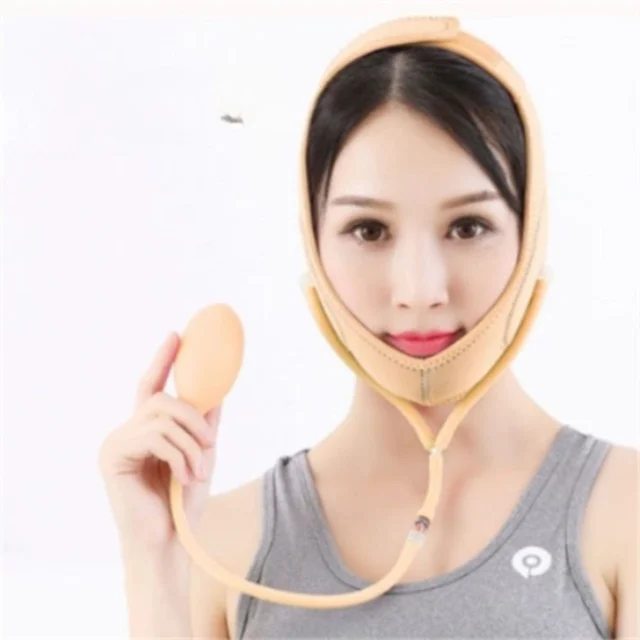 마사지 턱선 관리 밴드 리프팅 여성 얼굴 밴드 턱살 탄력
